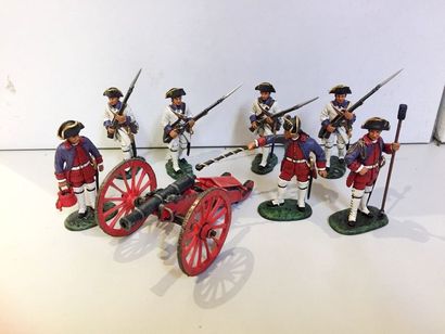 null « Frontline Figures » - 1754-63 French and Indian war / 3. Artillerie Française...