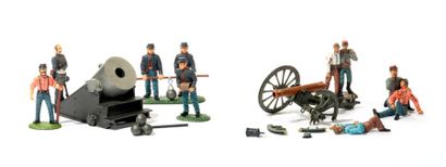 null « Frontline Figures » - Guerre civile Américaine 1861-65 - Artillerie divers....
