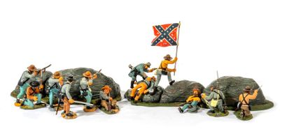 null « William Britain » - Guerre civile Américaine 1861-65 - Armée Confédérée /...