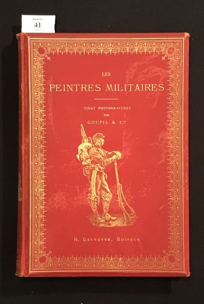 null Montrosier. (E.). Les peintres militaires. Comprenant les biographies de MM....