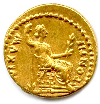 null TIBÈRE Tiberius Claudius Nero 18 septembre 14 - 16 mars 37

Sa tête laurée....