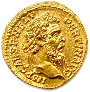 null PERTINAX Publius Helvius Pertinax 1er janvier - 28 mars 193

Sa tête barbue...