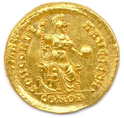 null VALENTINIEN II Flavius Valentinianus 22 novembre 375 - 15 mai 392

Son buste...