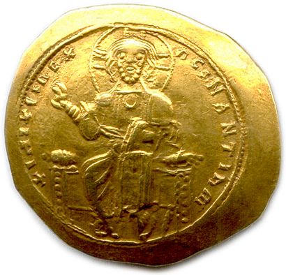null ISAAC Ier Comnène 1057-1059

Le Christ bénissant. R/. L’empereur debout tenant...