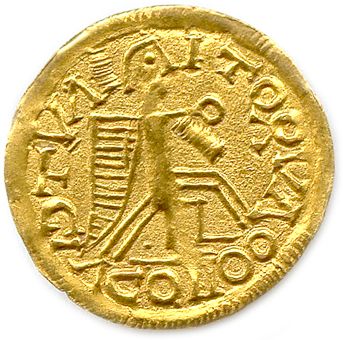 null WISIGOTHS d’Espagne - LÉOVIGILD au nom de JUSTINIEN Ier 565-578

Légende : INIS(rétrograde)TI/NIV....