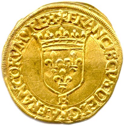 null FRANÇOIS Ier Seconde période 1540-1547

Écu de France couronné. Cœur avant REX ;...