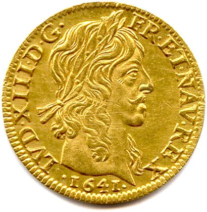 null LOUIS XIII le Juste 1610-1643

Tête du roi avec la mèche longue. 

R/. Croix...