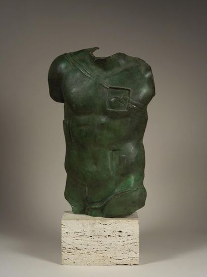 Igor MITORAJ Igor MITORAJ (1944-2014) - Persée - Sculpture en bronze à patine verte...