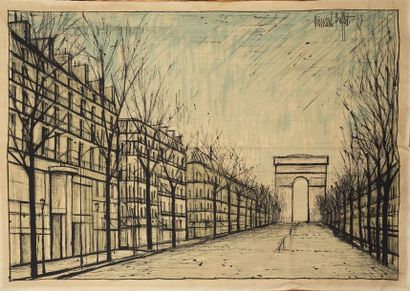 Bernard Buffet BERNARD BUFFET (D’après)

Les Champs Elysées, 1957

Impression sur...