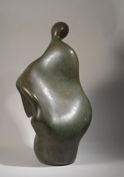 François CLOUTIER François CLOUTIER (1922) - Femme - Bronze - Signée et numérotée...