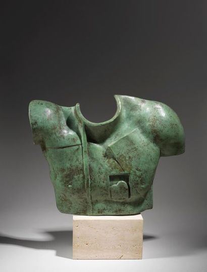 Igor MITORAJ Igor MITORAJ (1944-2014) - Helios - Sculpture en bronze - 31 x 30 c...