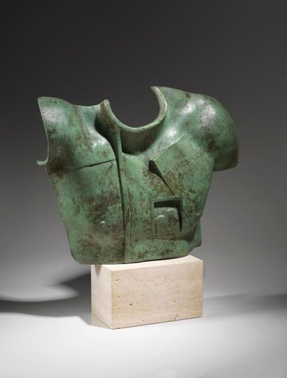 Igor MITORAJ Igor MITORAJ (1944-2014) - Helios - Sculpture en bronze - 31 x 30 c...