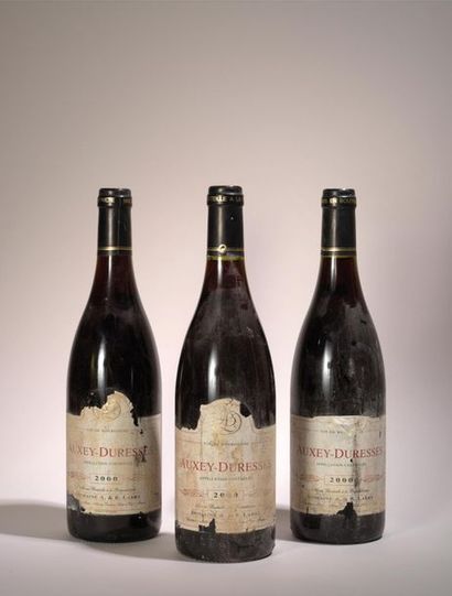 Auxey Duresses 3 bouteilles Auxey Duresses 2000, Domaine Labry