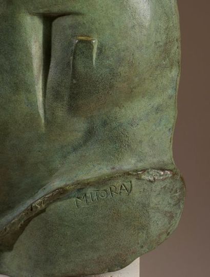 Igor MITORAJ Igor MITORAJ (1944-2014) - Perseus - Patinated bronze sculpture signed...