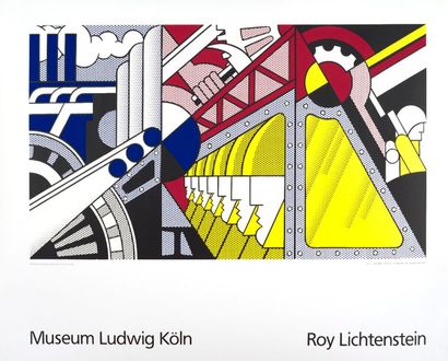 Roy Lichtenstein Roy Lichtenstein Museum Ludwig Koln, affiche en couleurs, 70 x 90...