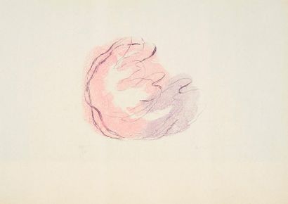 Jean FAUTRIER Jean FAUTRIER (1898-1964) - Sweet baby - Etching and aquatint in colors...