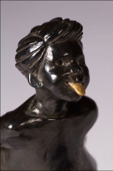 Nicole LAMBERT Nicole LAMBERT (born in 1948)

Child sticking out his tongue.

Bronze...