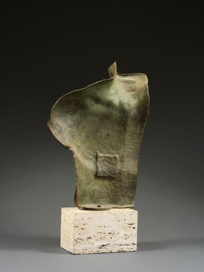 Igo MITORAJ Igor MITORAJ (1944-2014) - Aesclepios - Bronze à patine verte signé et...