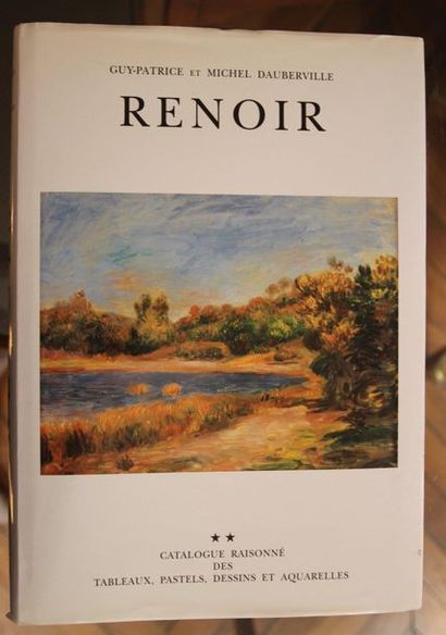 RENOIR Renoir catalogue raisonné of paintings, pastels, drawings and watercolours...