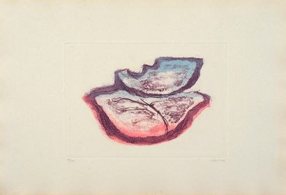 Jean FAUTRIER Jean FAUTRIER (1898-1964 - Le prophète (1944) - Etching and aquatint...