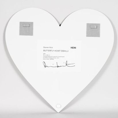 Damien HIRST Damien HIRST - After - H7-4 Butterfly Heart (Small), 2020 - Laminated...