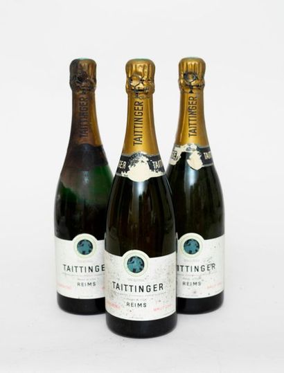 Taittinger 3 bouteilles CHAMPAGNE TAITTINGER 1961 Vintage (niveaux estimés bons :...