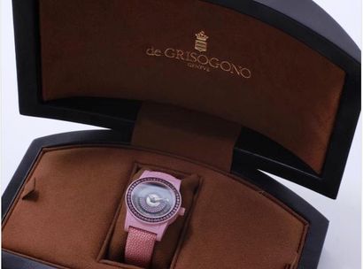 DE GRISOGONO de GRISOGONO ''TONDO BY NIGHT''

Montre bracelet de dame en fibre de...