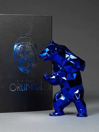 Richard ORLINSKI Richard ORLINSKI - Bear Spirit (Blue Edition) - Resin - Limited...
