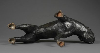 Jorge BORRAS Jorge BORRAS (1952) - Lost wax bronze, black patina, signed.numbered...