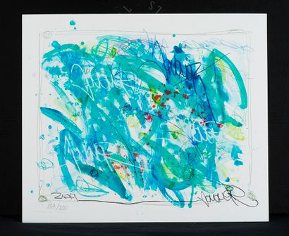 JONONE JONONE - POETRY IN MOTION, 2019 - Coffret peint à la main par l'artiste -...