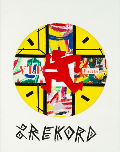 VLP Rekor Paris VLP Rekor Paris - Collage 49 x 36 cm - Note: 1983, formation of the...