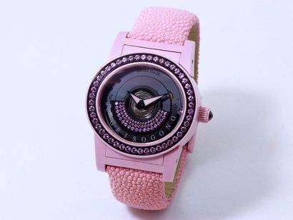 De Grisogono by GRISOGONO ''TONDO BY NIGHT''.

Ladies' wristwatch in pink photoluminescent...