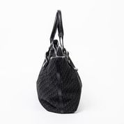 Dior DIOR - Sac cabas en tissus monogrammé noir - Doublure en tissus noir- Dimensions...