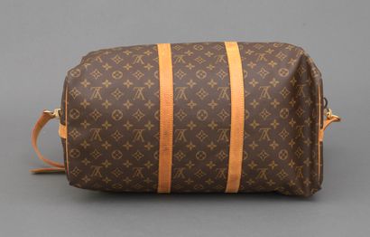 Louis Vuitton LOUIS VUITTON - Keepall Travel Bag 50 cm in monogram canvas and natural...