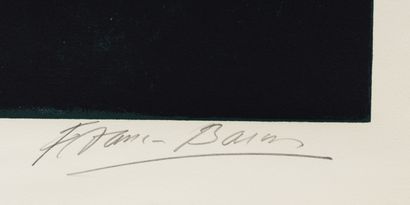Francis BACON Francis BACON (1990-1992) - Portrait de William Blake, 1991 - Signée...