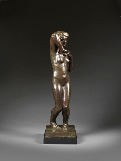 Joseph BERNARD Joseph BERNARD (1866-1931) - JEUNE FAUNESSE (circa 1906) - Small BacchanteBronze...