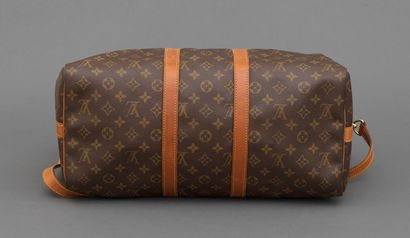 Louis Vuitton LOUIS VUITTON - Sac de voyage keepall 45 cm en toile monogram et cuir...