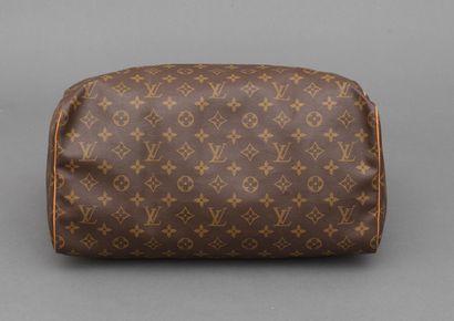Louis Vuitton LOUIS VUITTON - Sac à main speedy 40cm en toile monogram et cuir naturel...