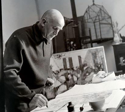 Claude VENARD 
Claude VENARD (1913-1999) - Composition with flowers - Gouache on...