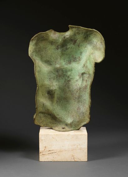 Igor Mitoraj Igor MITORAJ (1944-2014) - Perseus - Bronze with green shaded patina...
