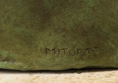 Igor Mitoraj 
Igor MITORAJ (1944-2014) - Aesclepios - Bronze signé et numéroté -...