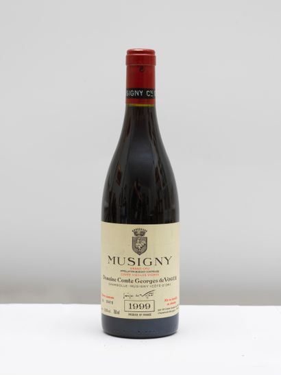 Musigny 1999 1 bottle Musigny 1999 Comte de Vogue - Slightly marked label - Very...