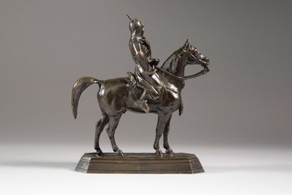 Antoine-Louis Barye Antoine-Louis BARYE (1795-1875) - Warrior of the Caucasus - Bronze...