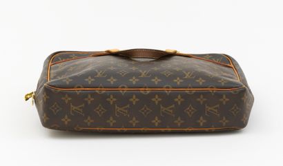 Louis Vuitton LOUIS VUITTON - Briefcase in monogram canvas and natural cow - Inside...