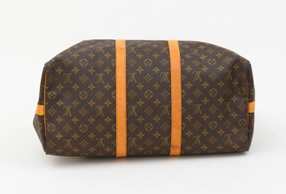 Louis Vuitton LOUIS VUITTON - Keepall 50 shoulder bag - Monogrammed canvas bag and...