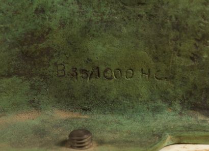 Igor Mitoraj Igor MITORAJ (1944-2014) - Aesclepios - Bronze with green patina - Signed...