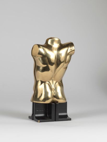 Miguel BERROCAL Miguel BERROCAL (1933-2006) - Epigastric torso - Proof in bronze...
