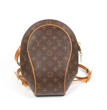 Louis Vuitton LOUIS VUITTON - Ellipse backpack - In monogram canvas and natural cowhide...
