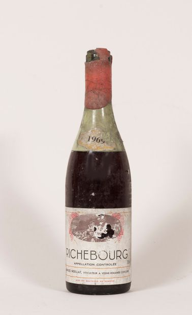 null 1 bottle Richebourg 1969 Charles Noëllat - Level between 6 and 7 - Label and...