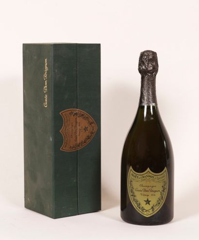 null 1 bouteille Champagne Dom Perignon 1978, vintage moët et Chandon - Niveau très...